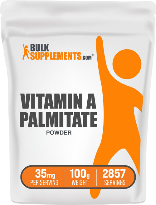 BulkSupplements.com Vitamin A Palmitate Powder - Immune & Eye Support - (3.5 oz) - Unique Health