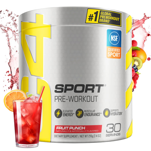 Cellucor C4 Sport Pre Workout Powder Fruit Punch - NSF Certified for Sport | 30 Servings Packaging may vary. - Unique Health