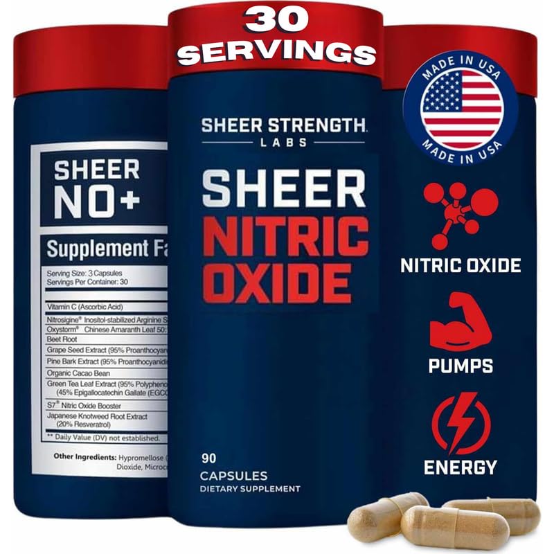 Nitric Boost Max for Men: Blood Flow & Energy Enhancer