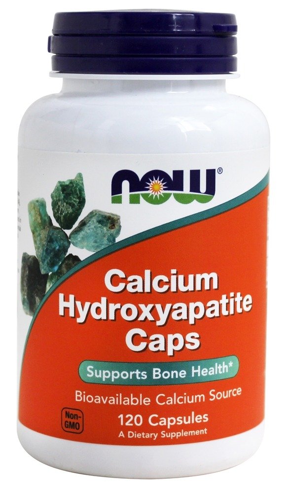 NowFoods Calcium Hydroxyapatite Caps 120 Capsules - Unique Health