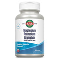 KAL Magnesium Potassium Bromelain Magnesium Complex for Bone Heart Health Muscle Support w/Magnesium Citrate Magnesium Malate Potassium Citrate Vegetarian 60-Day Guarantee 60 Serv 60 Tablets - Unique Health