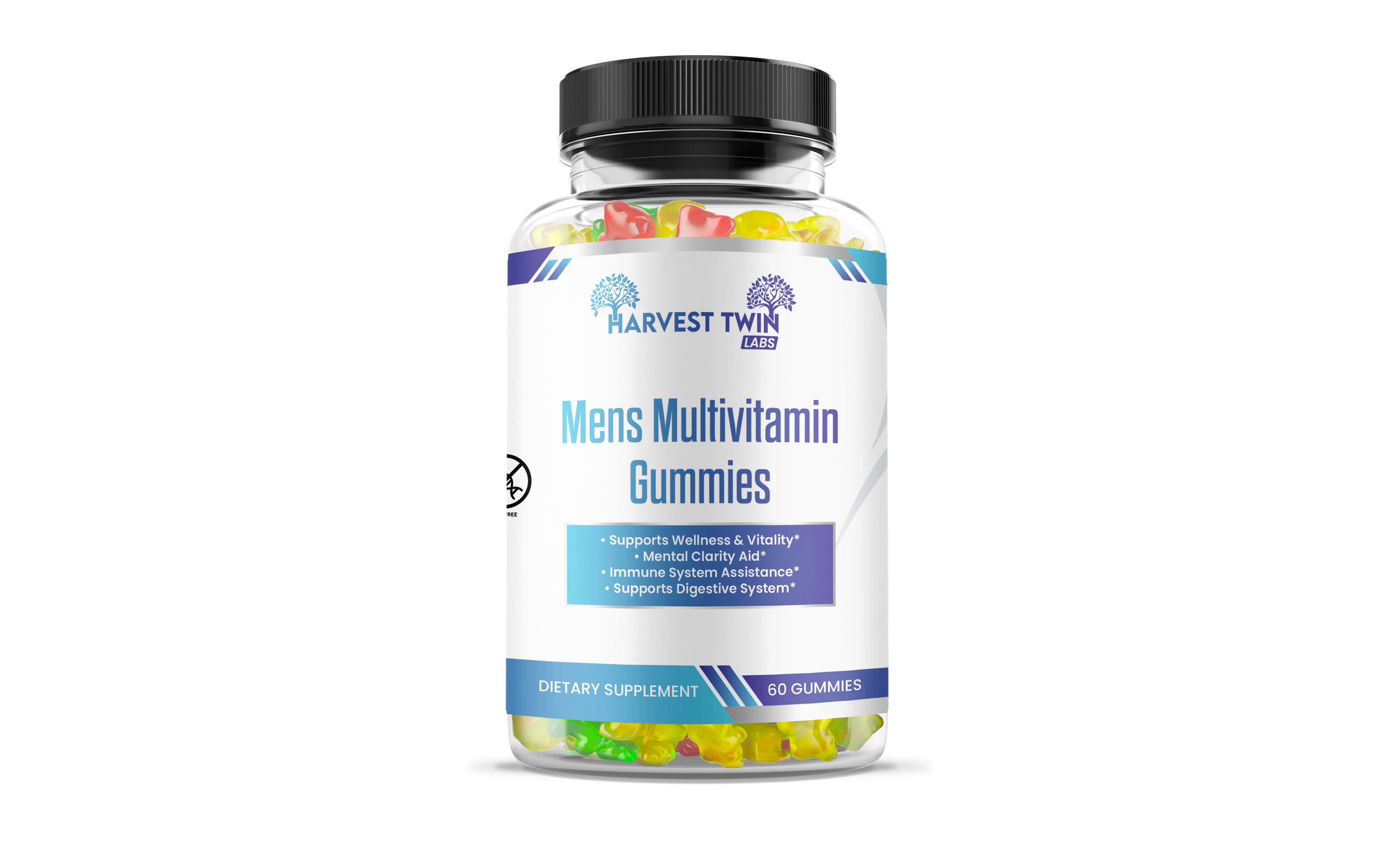 Berry Boost Men's Multivitamin Gummies: Complete Vitamin Support