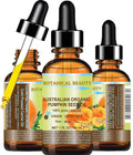 ORGANIC PUMPKIN SEED OIL Australian. 100% Pure/Natural/Undiluted/Unrefined Cold Pressed Carrier Oil. 1 Fl.oz.- 30 ml. For Skin Hair Lip And Nail Care. "One Of The Richest Sources Of Enzymes