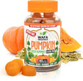 Sugar-Free Pumpkin Seed Oil Gummies 4000 mg - Prostate & Bladder Control Gummies Supplement Non-GMO No Artificial Ingredients Hair Growth & Heart Support Vegan Extract for Men & Women - 60 Count