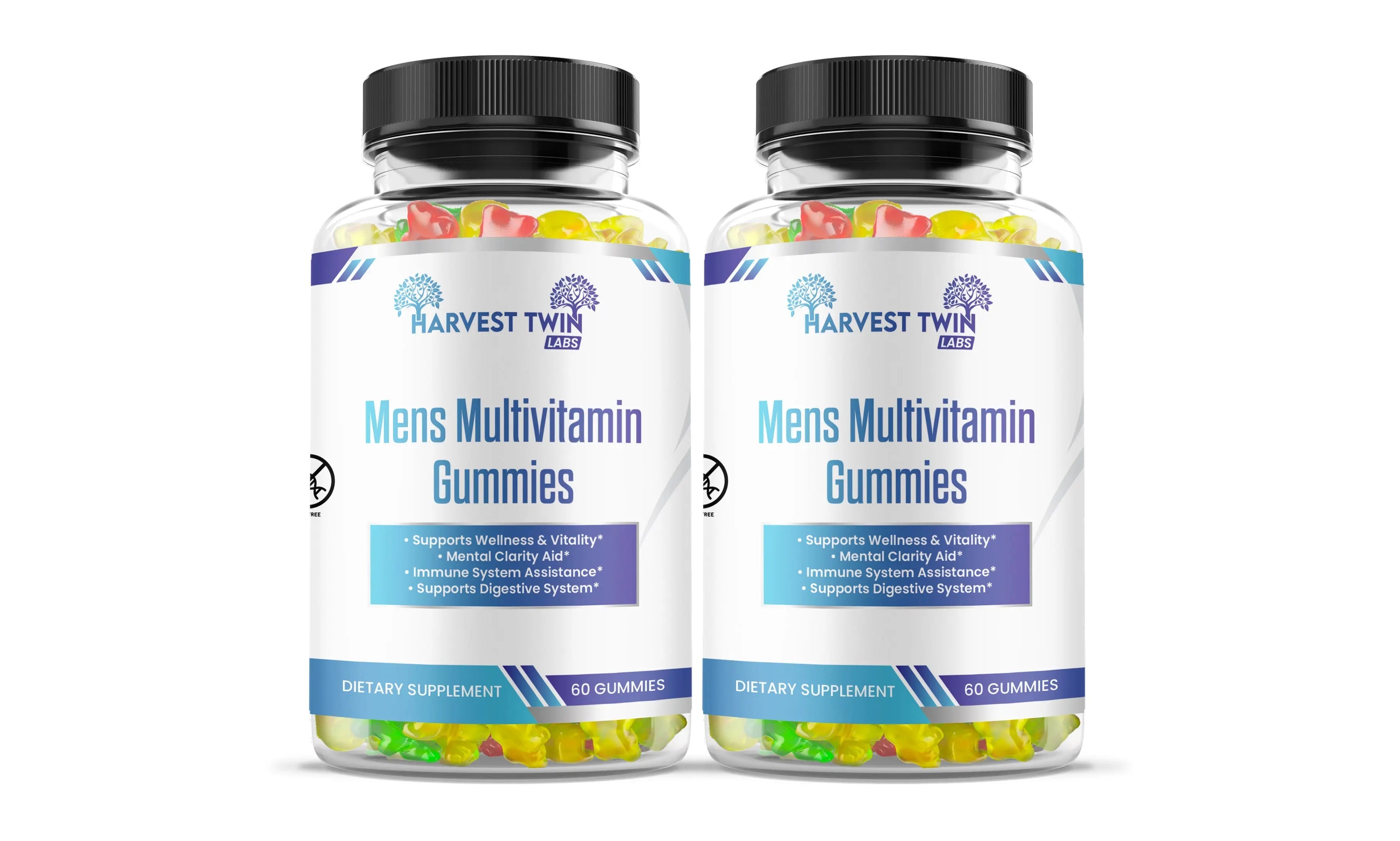Berry Boost Men's Multivitamin Gummies: Complete Vitamin Support