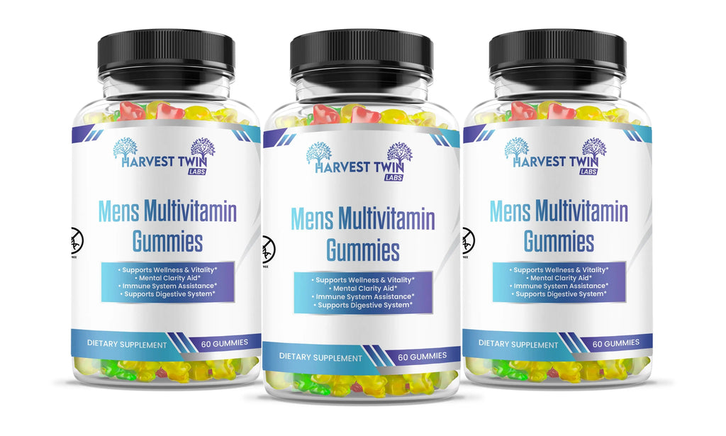 Berry Boost Men's Multivitamin Gummies: Complete Vitamin Support