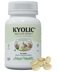 Maxi Health Kyolic Organic Garlic Supplement - Kosher Garlic Tablets with Kyolic Aged Garlic Extract for Immune Support - Vegetarian Garlic Pills (90 Count)