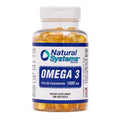 Omega 3 1000mg Fish Oil 100 Concentrated Softgels by Natural Systems - Omega 3 Fish Oil Supplements - Capsules for Daily Diet - EPA - DHA - Omega 3 for Heart Eye Brain and Joints Support*