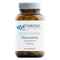 Metabolic Maintenance Resveratrol with Piperine for Superior Absorption - Antioxidant + Cardiovascular Support Supplement No Fillers (60 Capsules)
