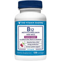 Vitamin B12 Methylcobalamin 1000mcg - Highly Bioavailable Form of B12 to Support Energy Production - Black Cherry Flavored (120 Lozenges) by The Vitamin Shoppe