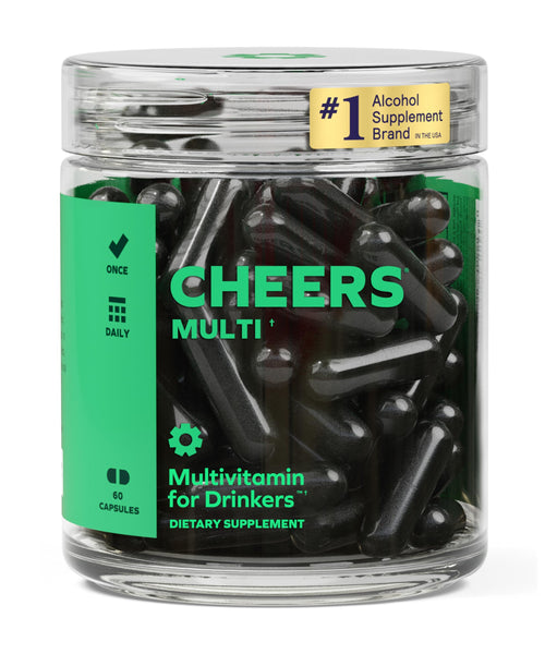 Cheers Multi | Drinker's Daily Multivitamin | Essential Nutrient Support | 30 Doses - Unique Health