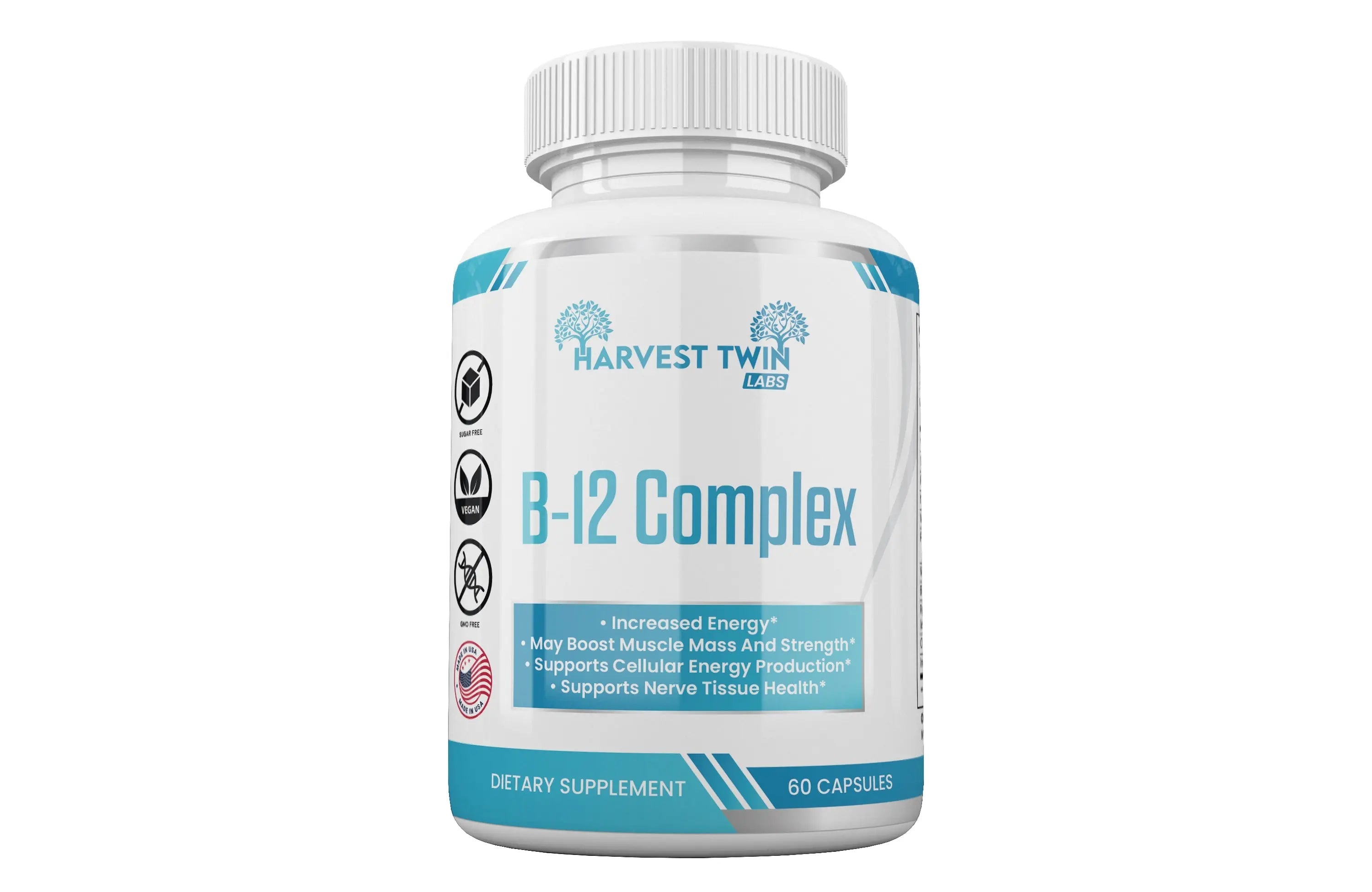 B-12 Complex Vitamin Supplement for Increased Energy & Vitality - Unique Health