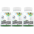 Plantvital Whole Food Multivitamin Multivitamins with 56 Superfoods Raw Veggies and Fruits Vitamins Earth Energy Fruits and Veggies Supplement Pure Fruit and Vegetable Supplements 270 Tablets - Unique Health