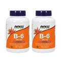NOW Vitamin B-6 100mg250 Capsules (Pack of 2) - Unique Health