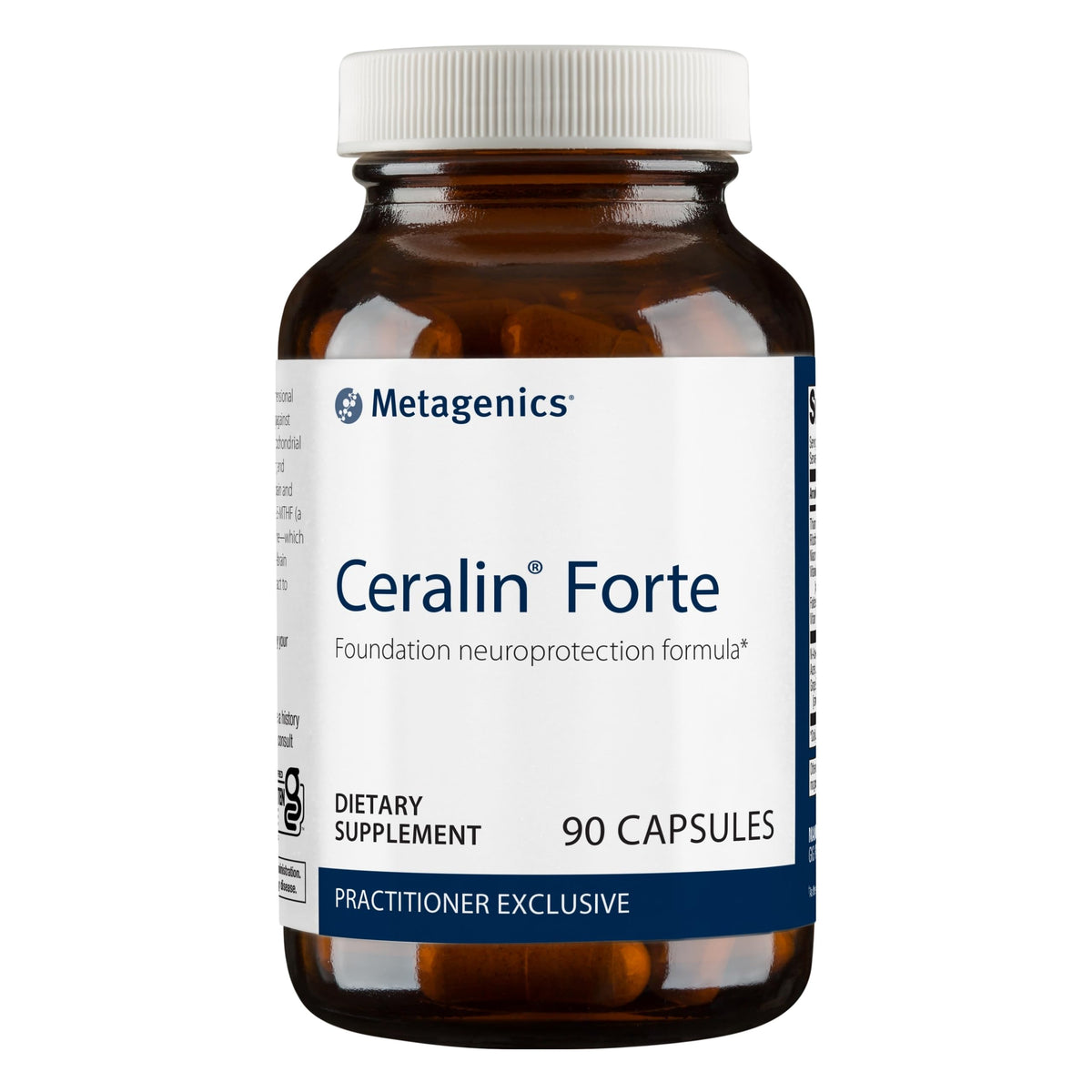 Metagenics Ceralin - B Vitamins for Brain & Nerve Support* - Mitochondrial Support* - Non-GMO & Gluten-Free - with N-Acetylcysteine 250 mg Niacin & 30 mg Riboflavin - 90 Count - Unique Health