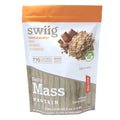 swiig Mass Builder Protein Powder Chocolate No GMO Ingredients No Artificial Flavors Colors or Sweeteners No Fillers 3.3 Pound Bag